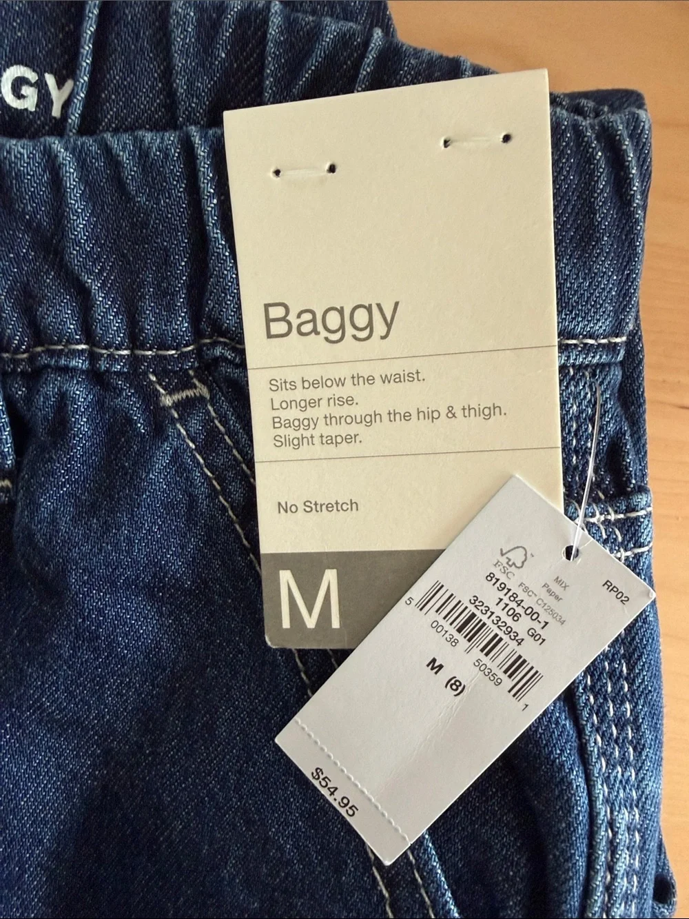 NWT Kids Baggy Carpenter Jeans